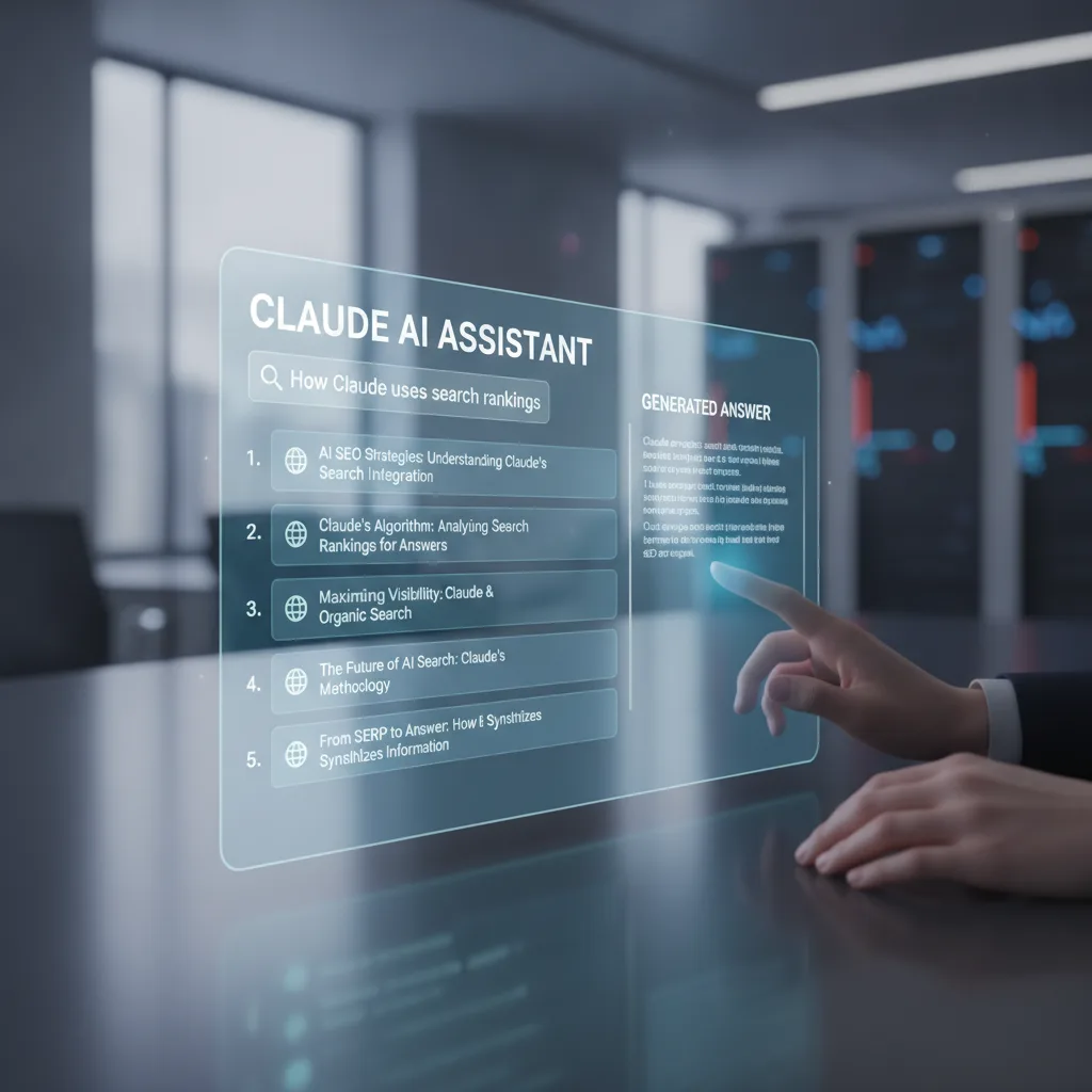 Understanding how Claude uses search results to build AI-powered answers that shape your brand's visibility.