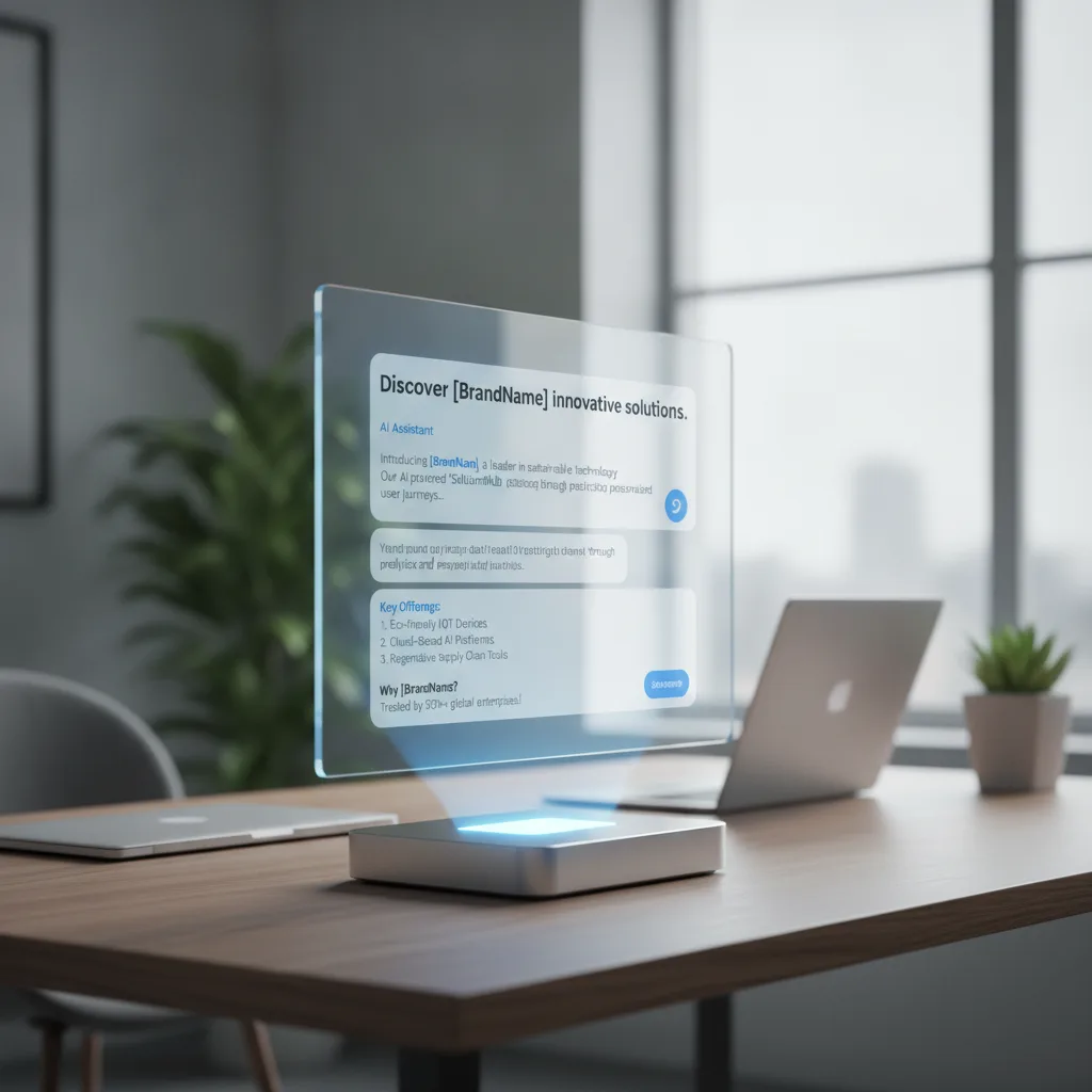Answer engine optimization helps your brand get recommended when customers ask AI assistants for suggestions.
